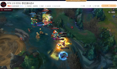 虎牙LPL：中单瑞兹喜获五杀！FPX3比1EDG挺进四强！
