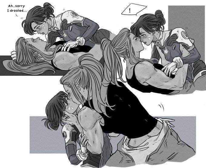 橘色的气息——画师маsнё 守望先锋英雄同人图辑
