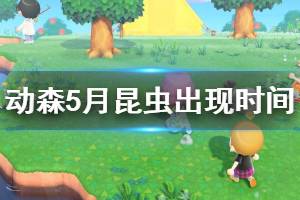《集合啦动物森友会》5月昆虫出现时间说明 5月昆虫在哪里出现 ...