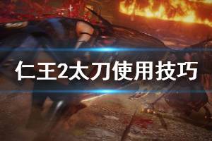 《仁王2》太刀使用技巧介绍 太刀怎么用