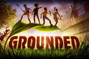 第一人称多人冒险动作游戏《Grounded》专题站上线