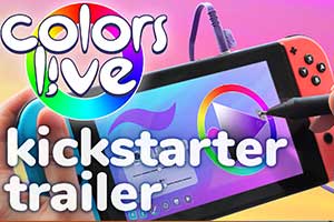 可以用NS画画了！绘画软件《Colors Live》预计夏季发售