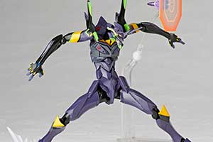 《EVA》新版新型13号机手办 手持两把长枪威武霸气！