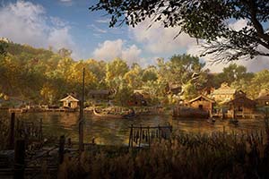 《AC英灵殿》介绍新定居点：玩法独特的临湖建筑！