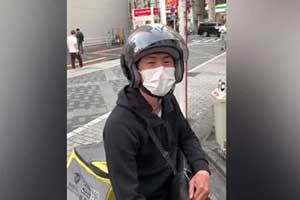 日本送外卖日赚1万日元！平台骑手小哥竟全是中国人