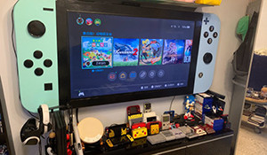 大神纯手工打造“动森限定Switch max” 外观几乎一致
