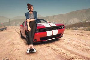 《GTA5》超震撼画质增强mod实机演示：焕然一新！