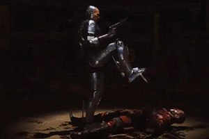 《真人快打11》新DLC角色“机械战警”实机对战演示