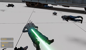 《半条命：Alyx》光剑MOD 绝地武士横扫17号城市