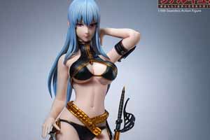 《战场的女武神》布蕾斯可动手办 黑色比基尼太撩人!